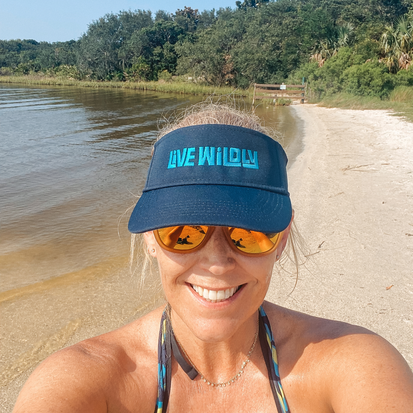 Live Wildly Performance Visors - On smiling Explorer - Live Wildly