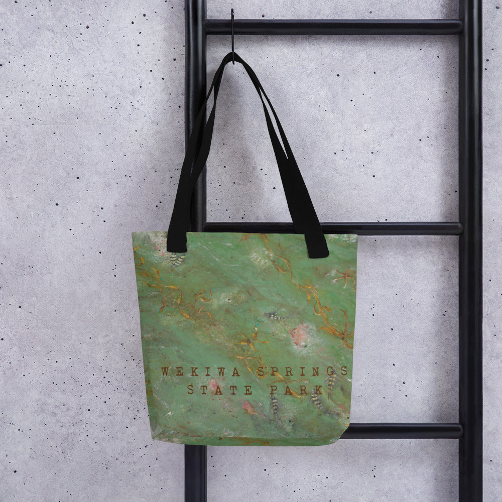Wekiwa Springs Tote Bag by Deborah Mitchell - Live Wildly