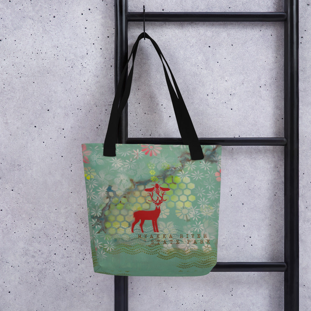 Myakka River Tote Bag by Deborah Mitchell - Live Wildly