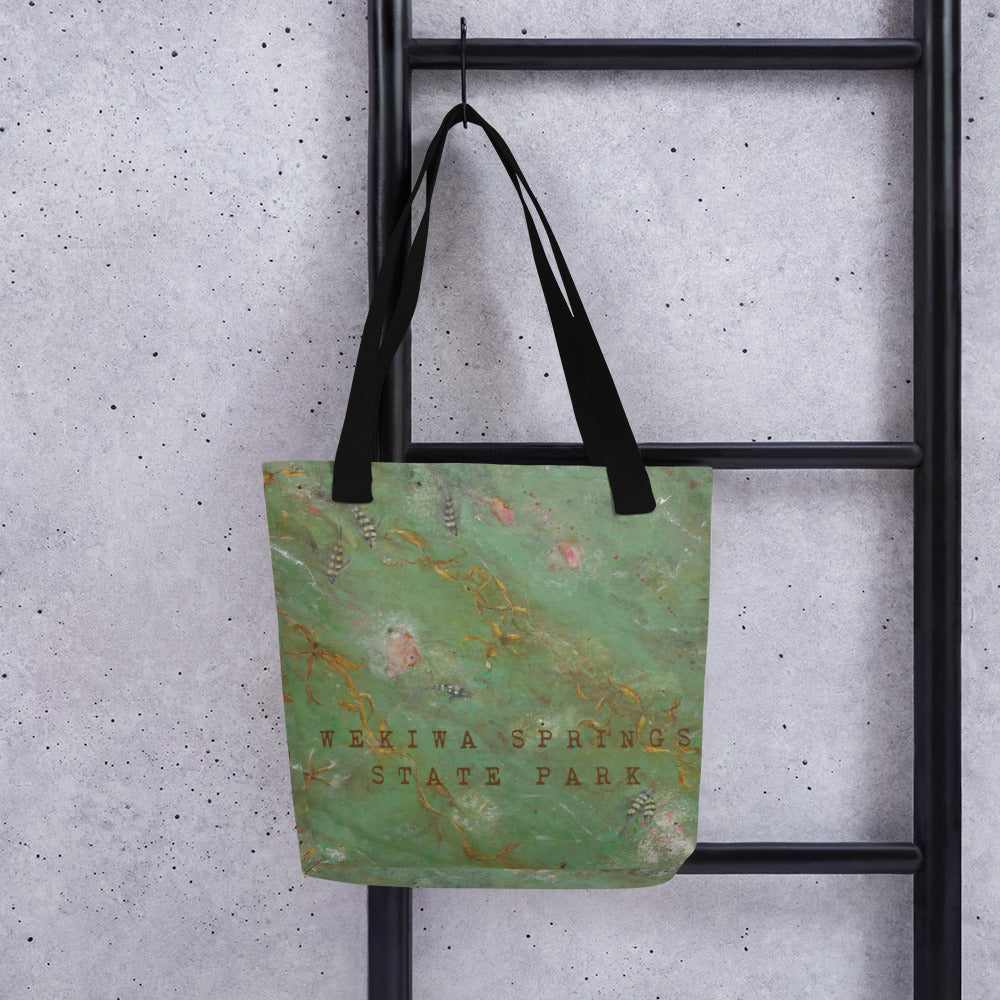 Wekiwa Springs Tote Bag by Deborah Mitchell - Live Wildly