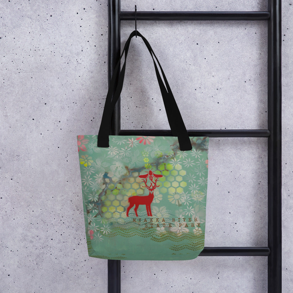 Myakka River Tote Bag by Deborah Mitchell - Live Wildly