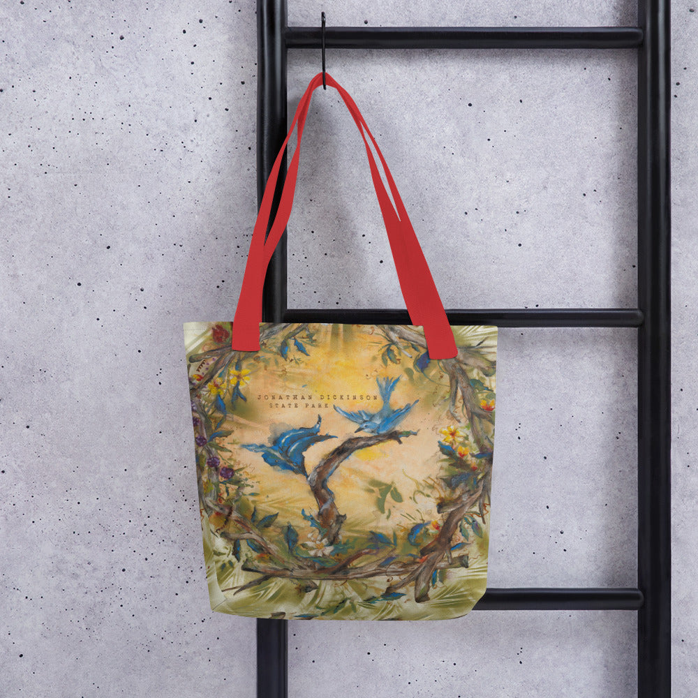 Jonathan Dickinson Tote Bag by Deborah Mitchell - Live Wildly