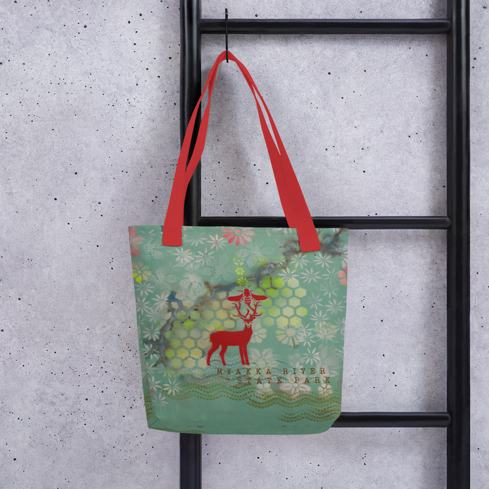 Myakka River Tote Bag by Deborah Mitchell - Live Wildly