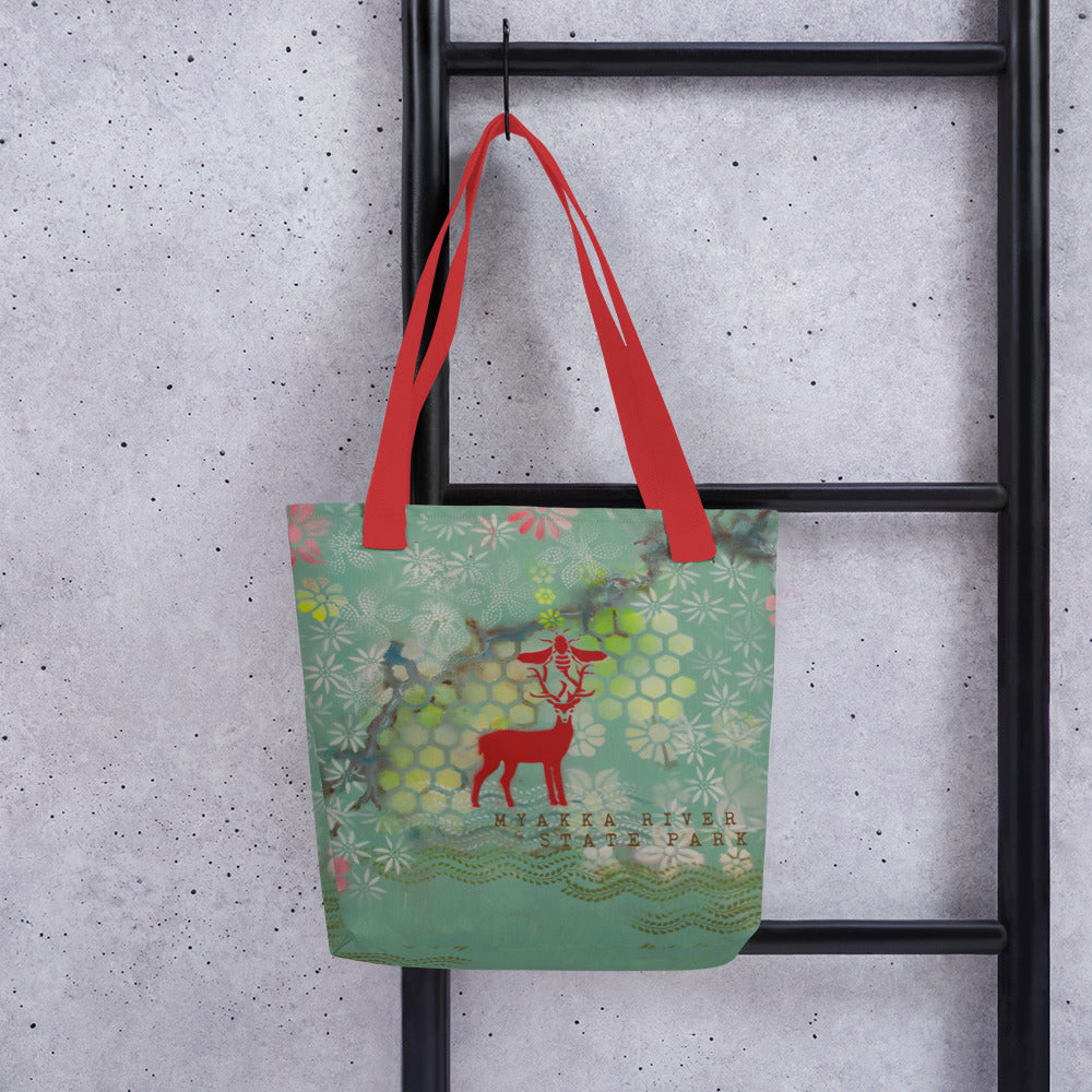 Myakka River Tote Bag by Deborah Mitchell - Live Wildly