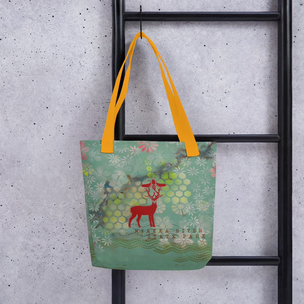 Myakka River Tote Bag by Deborah Mitchell - Live Wildly