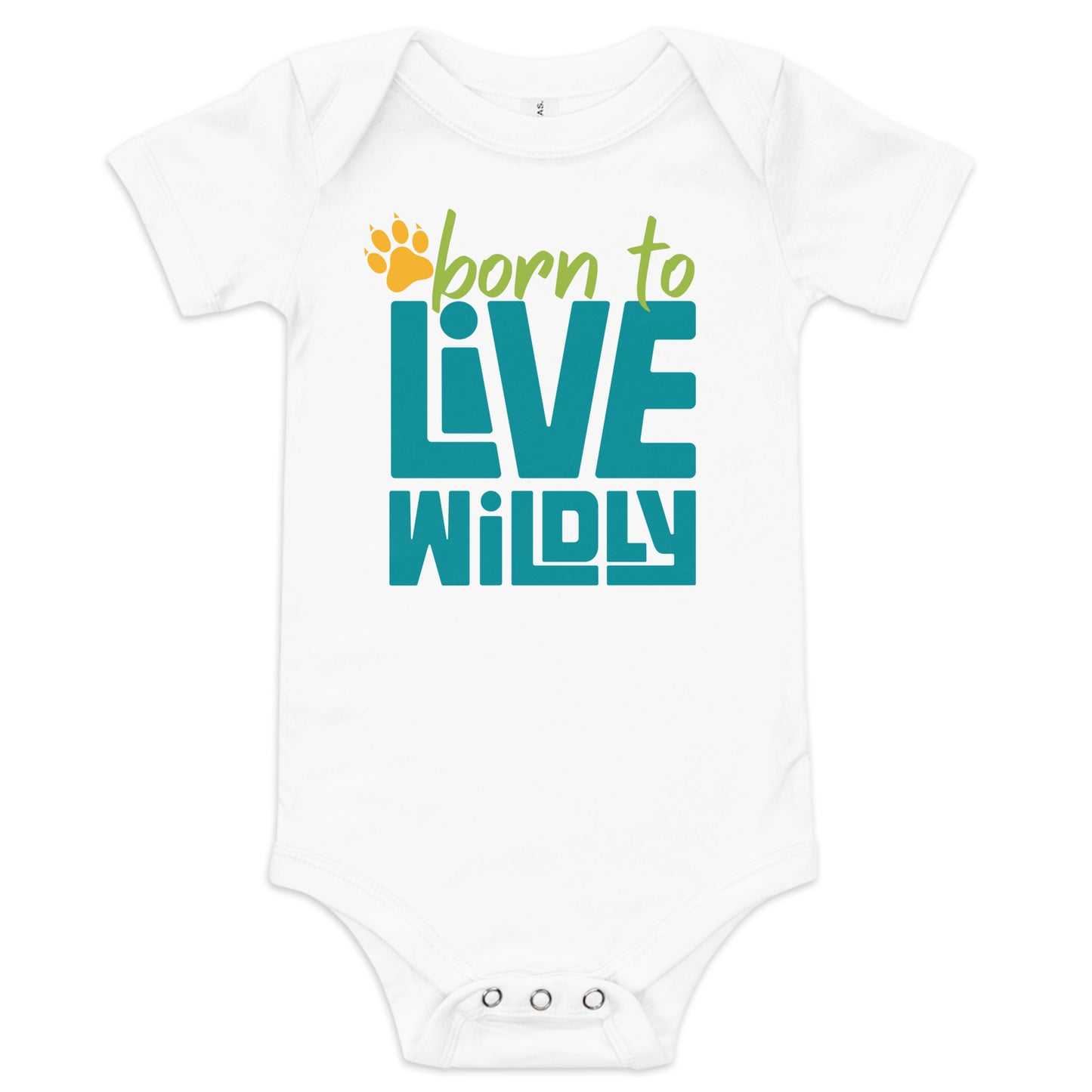 Born To Live Wildly Onesie - Live Wildly