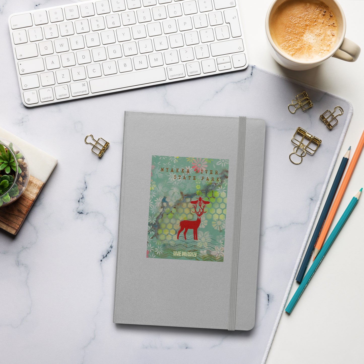Myakka River Hardcover Notebook by Deborah Mitchell - Live Wildly