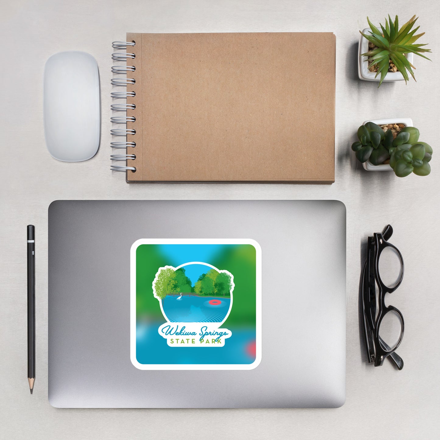 Wekiwa Springs Sticker by AMLgMATD - Live Wildly