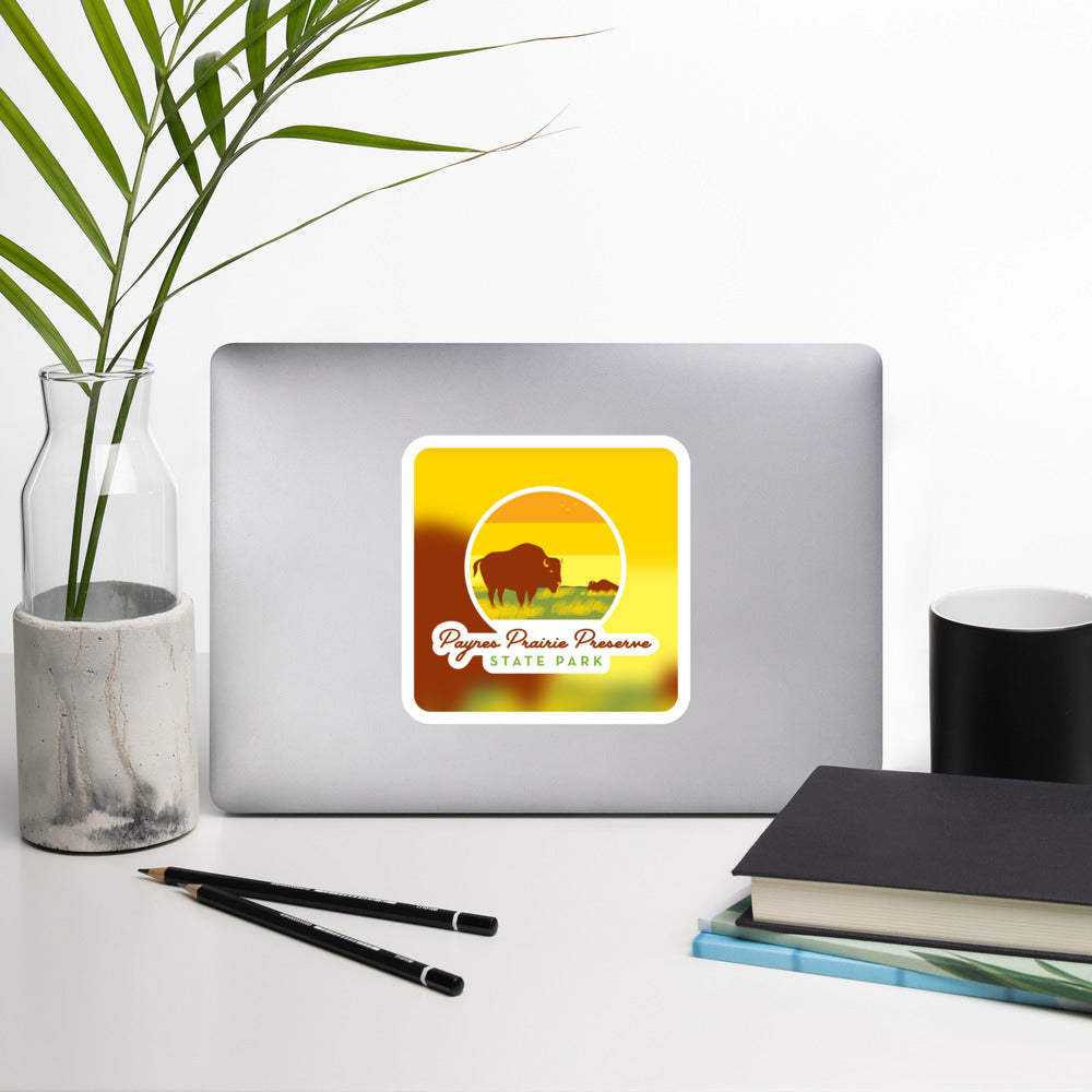 Paynes Prairie Preserve Sticker by AMLgMATD - Live Wildly