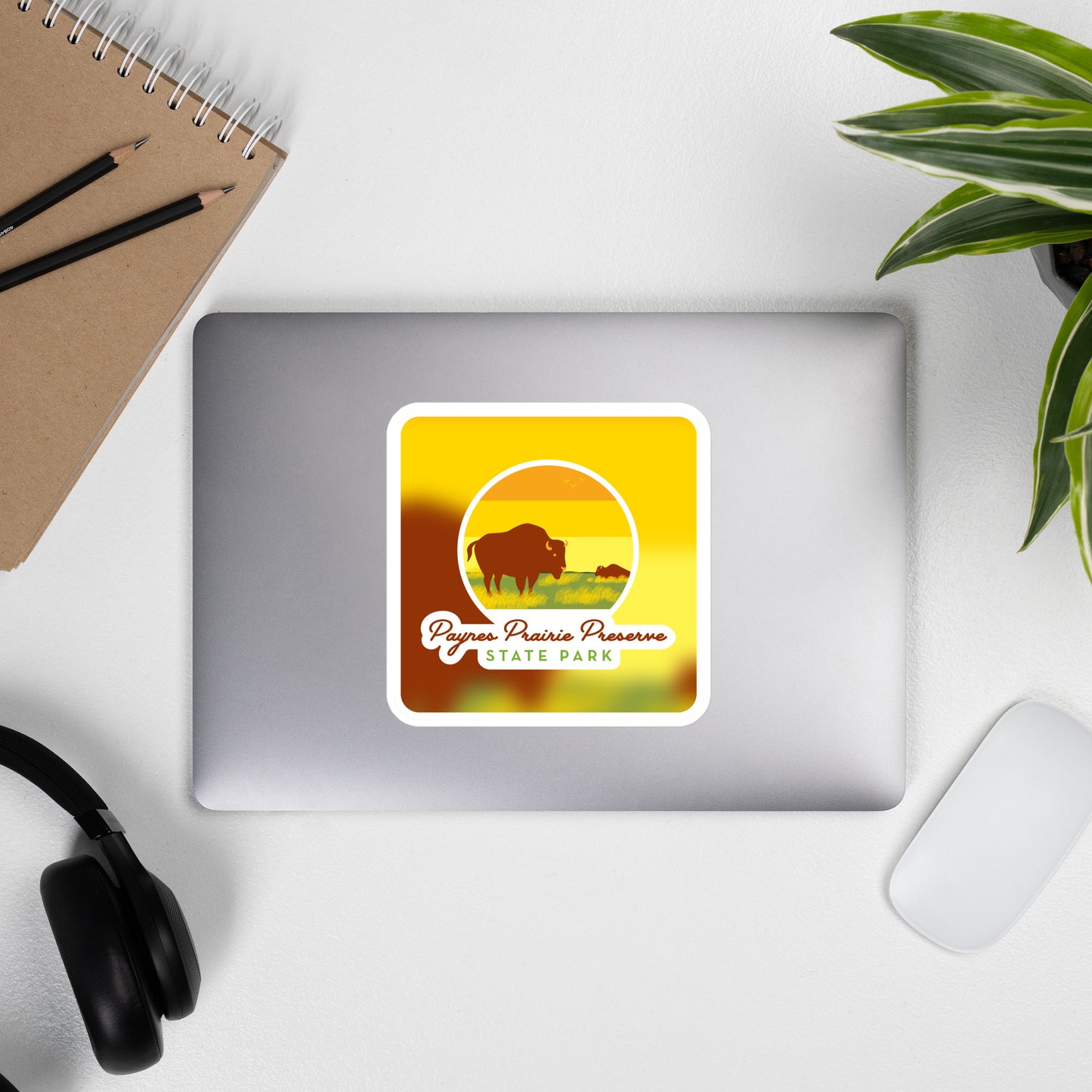 Paynes Prairie Preserve Sticker by AMLgMATD - Live Wildly