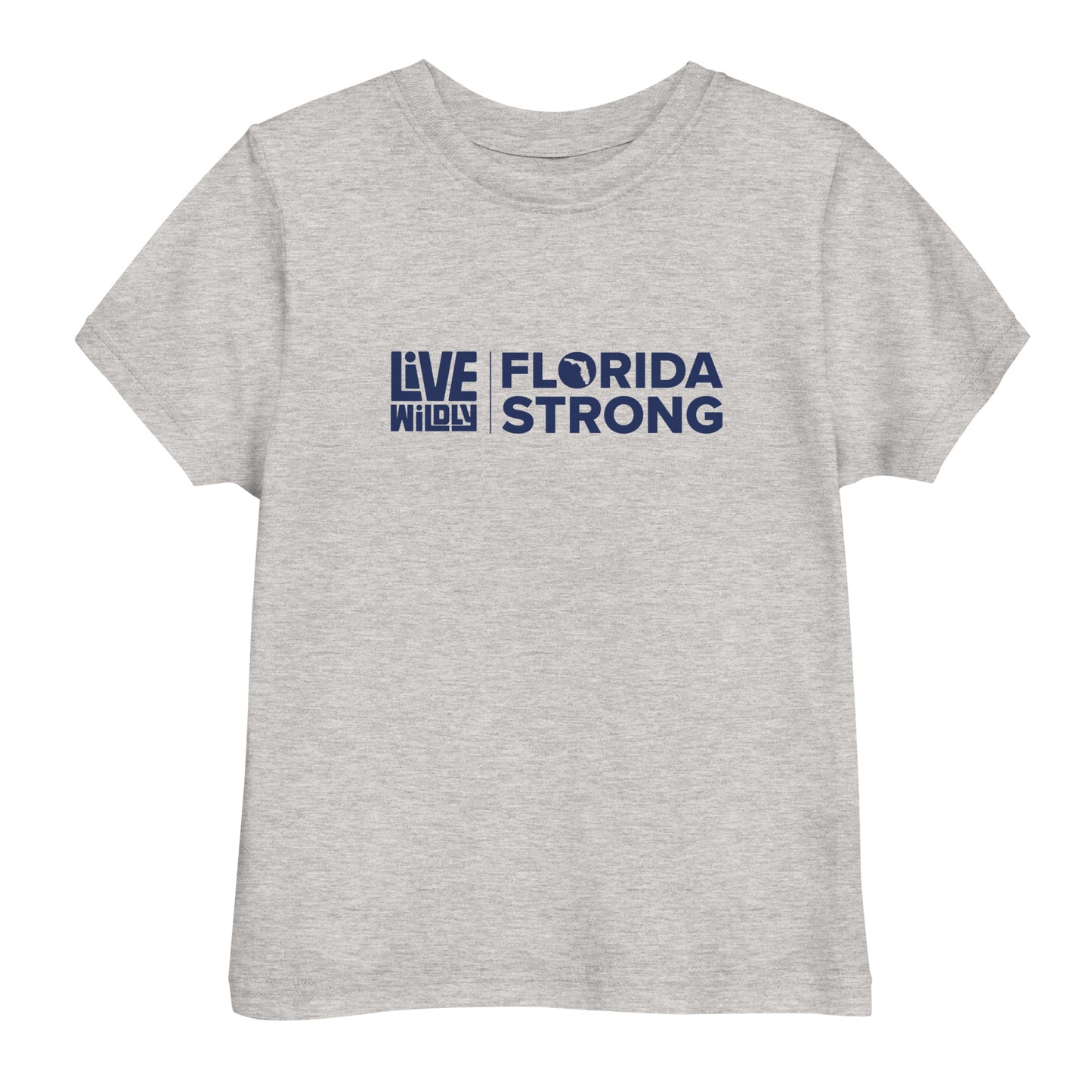 Florida Strong - Toddler Tee - Heather Front - Live Wildly