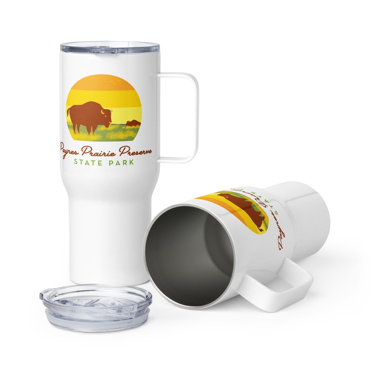Paynes Prairie Preserve 25 oz Travel Tumbler by AMLgMATD - Live Wildly