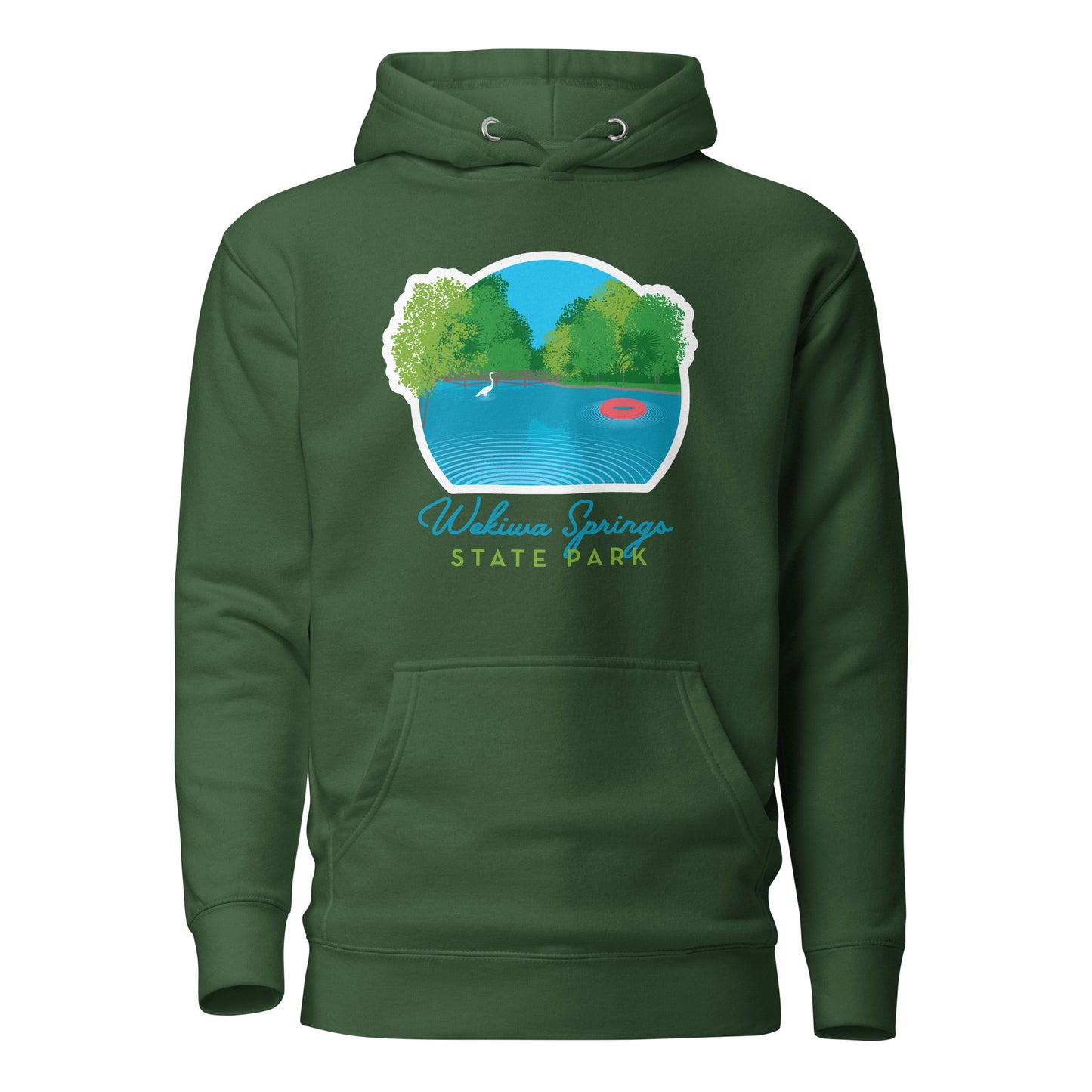 Wekiwa Springs Unisex Hoodie by AMLgMATD - Live Wildly