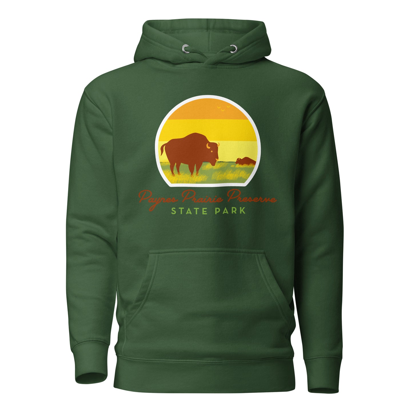 Paynes Prairie Preserve Unisex Hoodie by AMLgMATD - Live Wildly