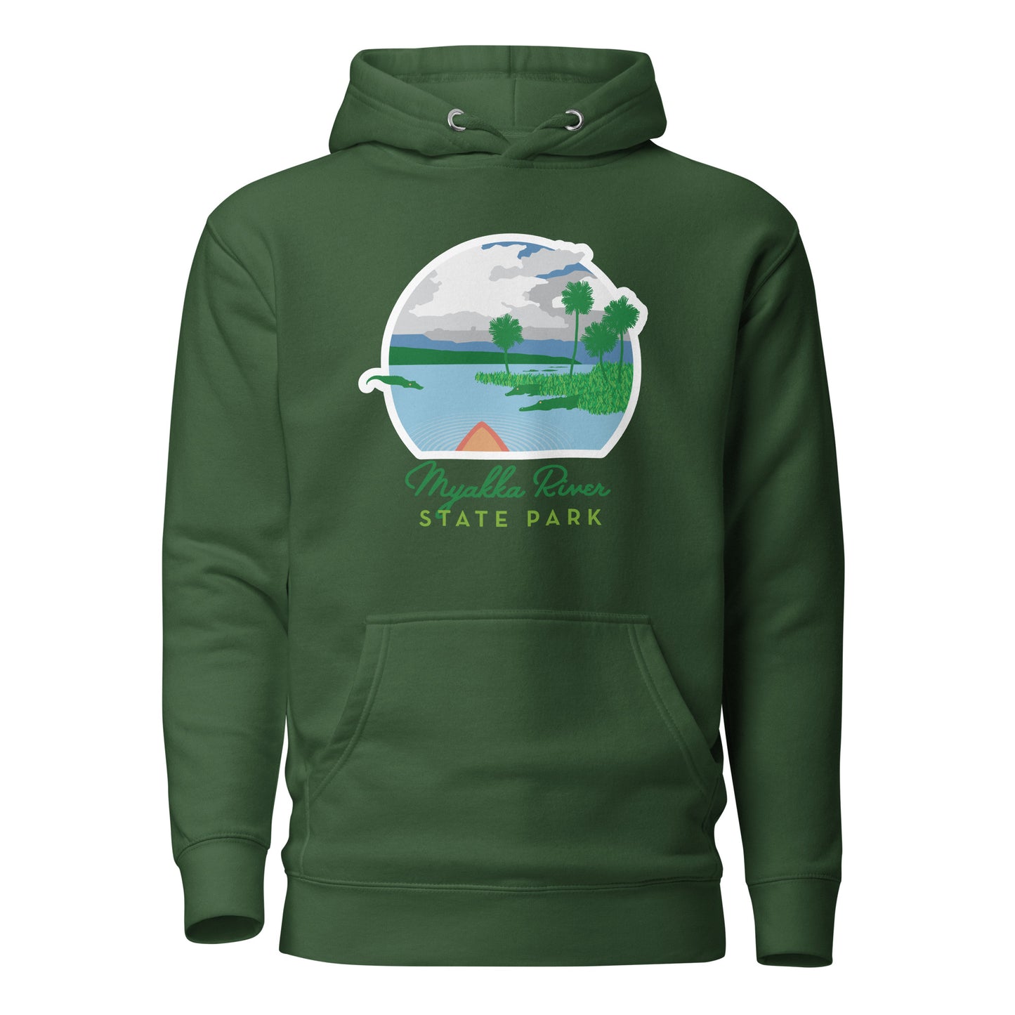 Myakka River Unisex Hoodie by AMLgMATD - Live Wildly