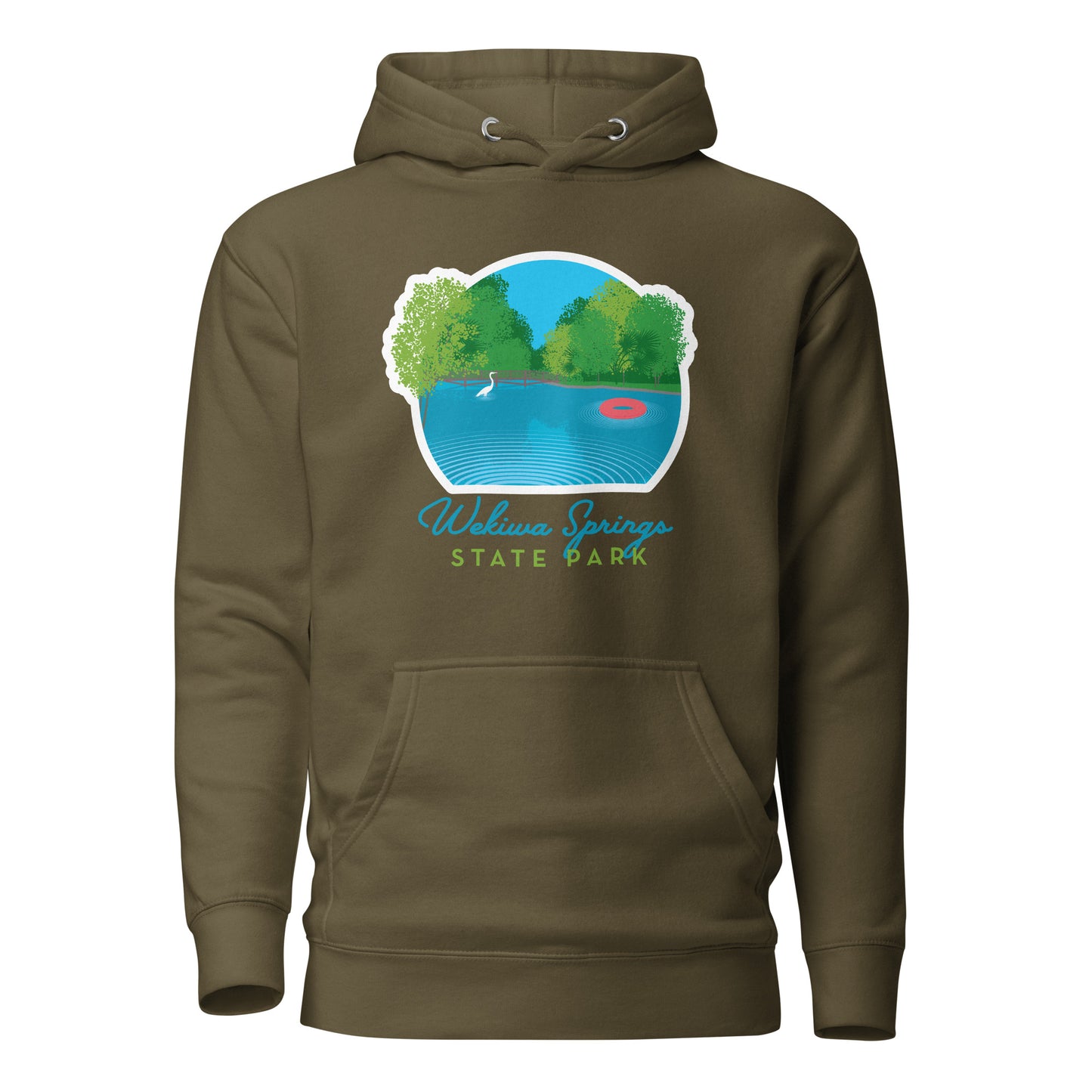 Wekiwa Springs Unisex Hoodie by AMLgMATD - Live Wildly