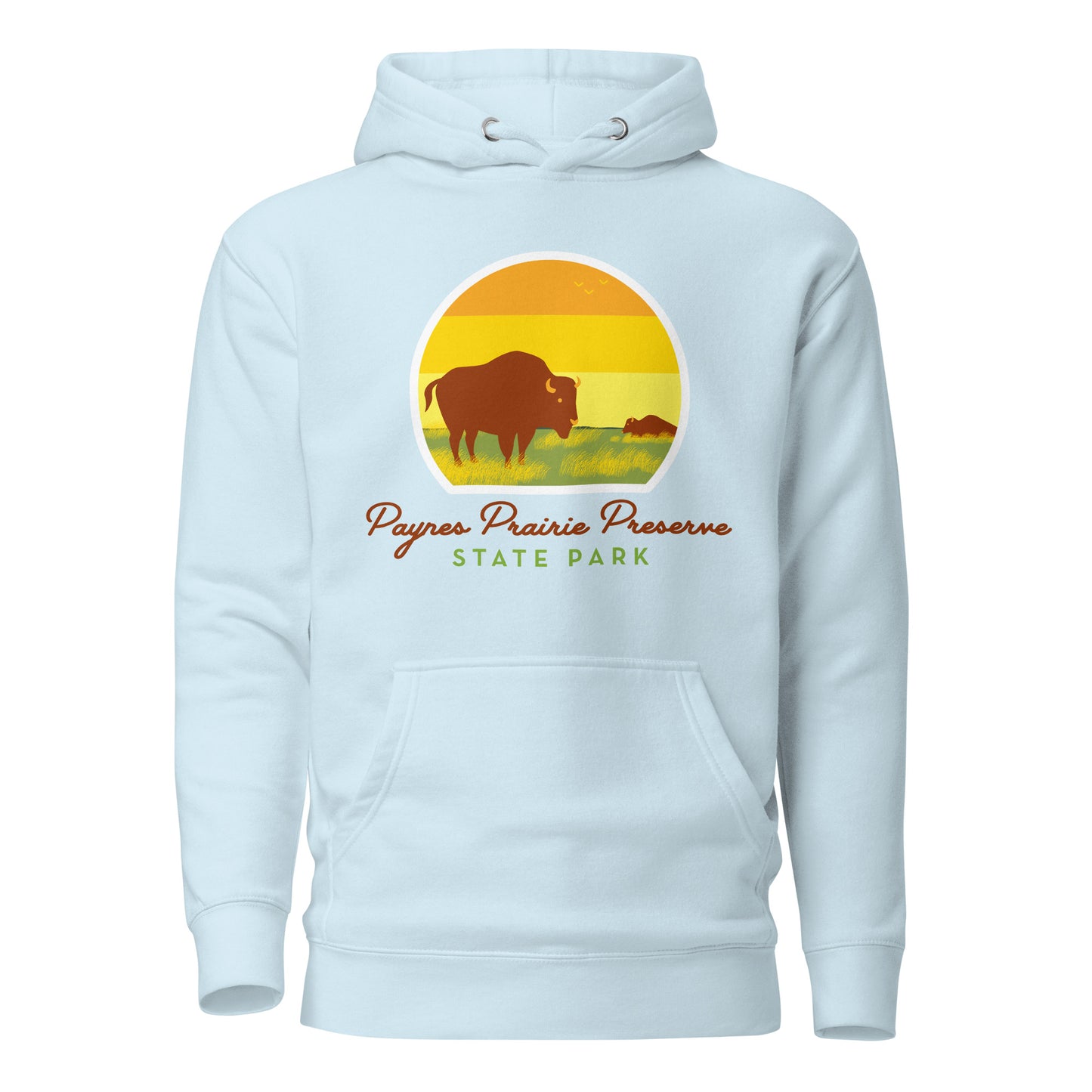 Paynes Prairie Preserve Unisex Hoodie by AMLgMATD - Live Wildly