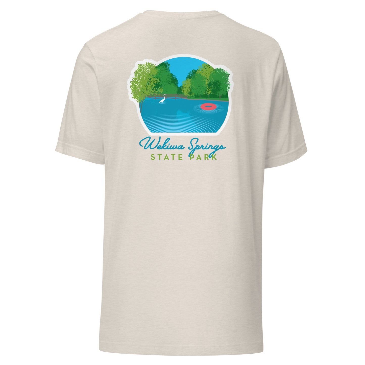 Wekiwa Springs Unisex Tee by AMLgMATD - Live Wildly