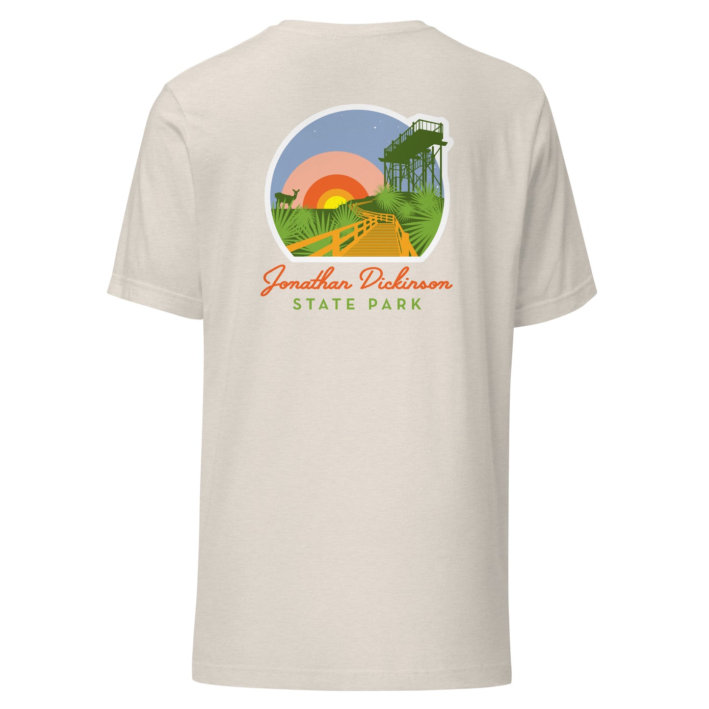 Jonathan Dickinson Unisex Tee by AMLgMATD - Live Wildly