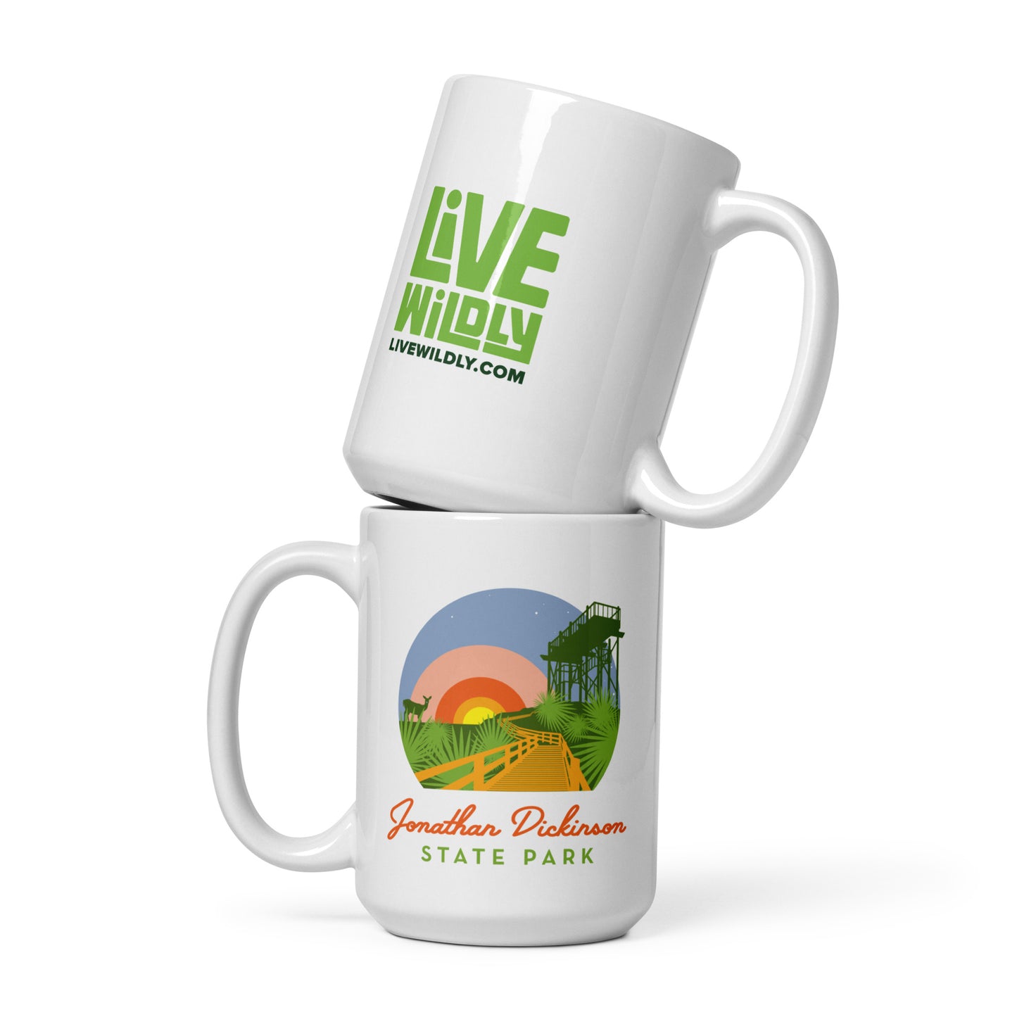 Jonathan Dickinson Mug by AMLgMATD - Live Wildly