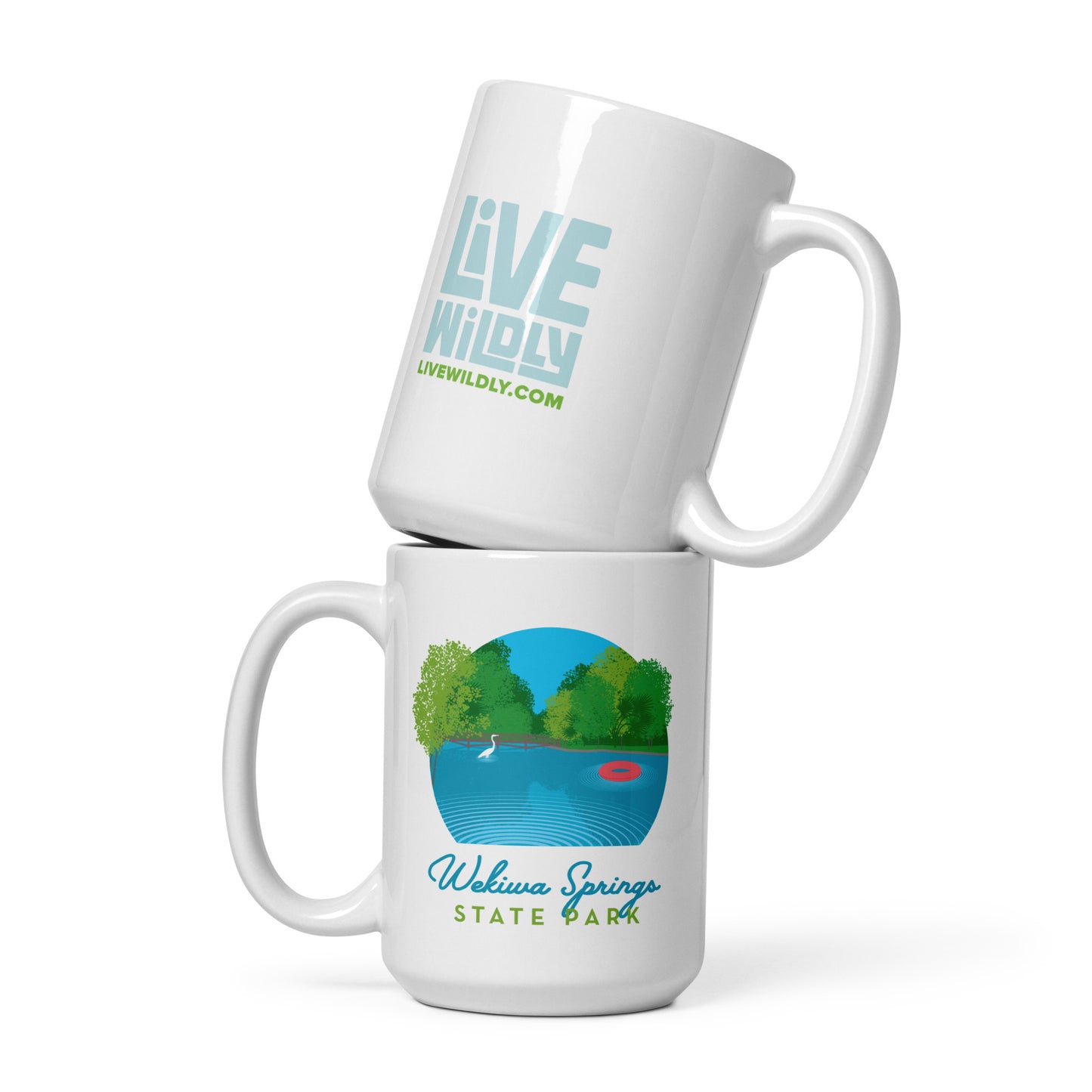 Wekiwa Springs Mug by AMLgMATD - Live Wildly