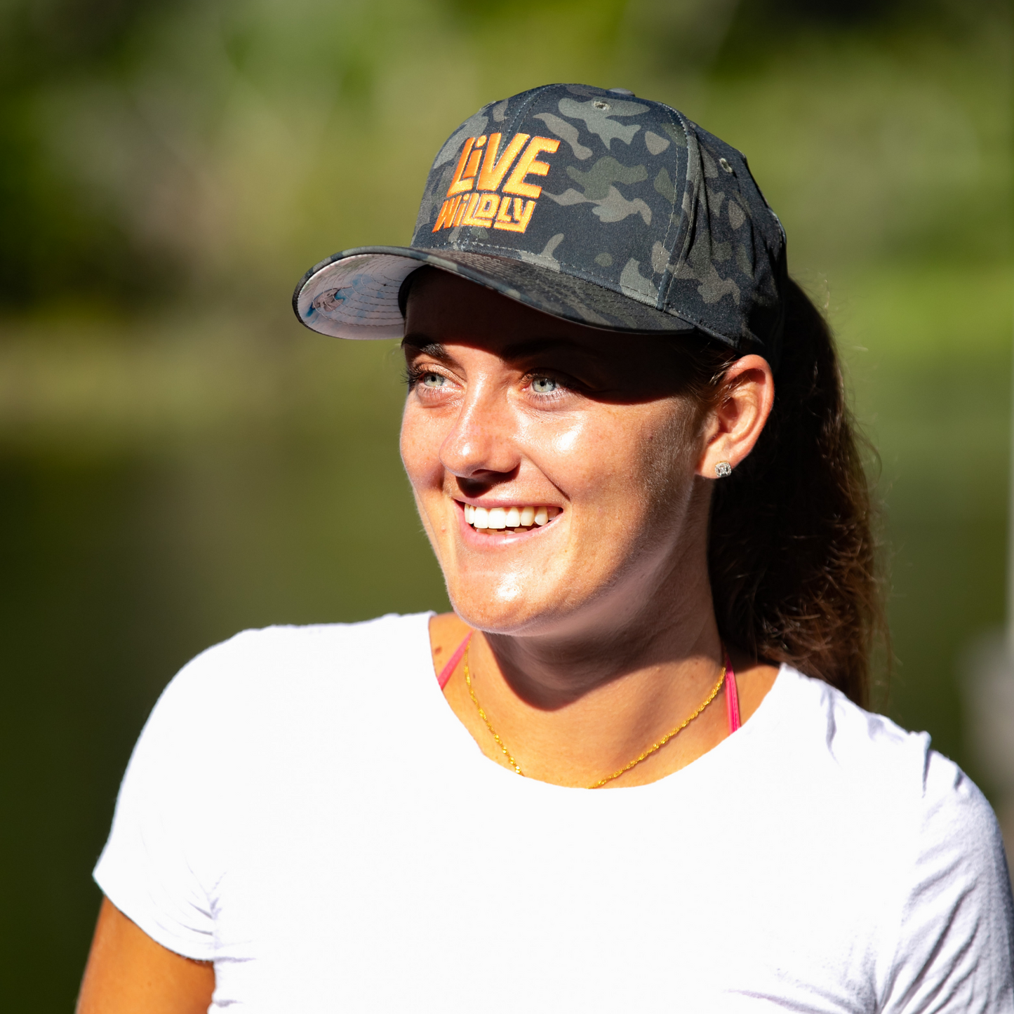 Live Wildly Map Snapback - On Traveler - Live Wildly