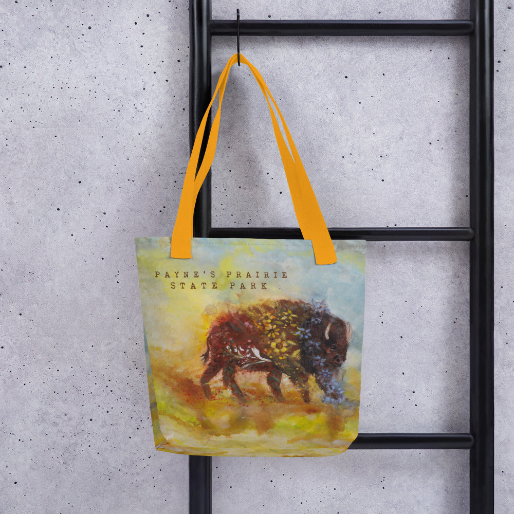 Paynes Prairie Preserve Tote Bag by Deborah Mitchell - Live Wildly 