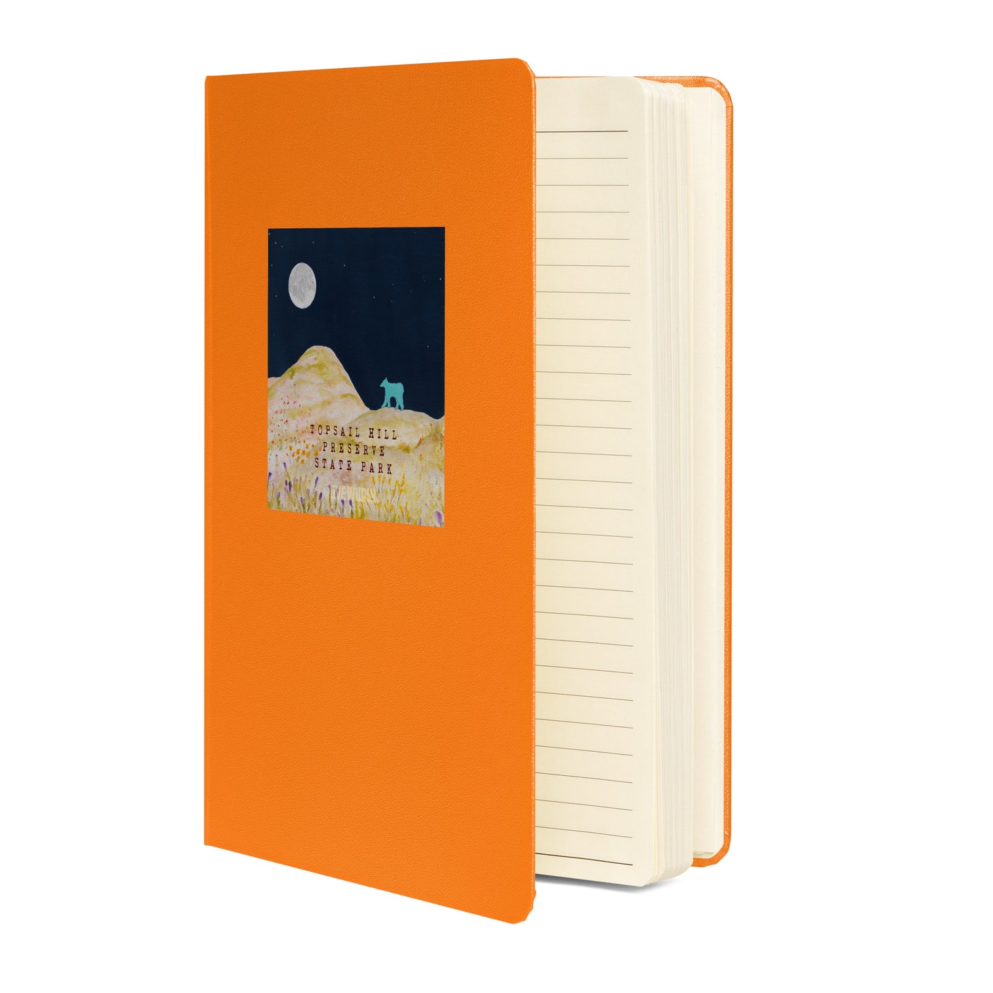 Topsail Preserve Hardcover Notebook by Deborah Mitchell - Live Wildly 