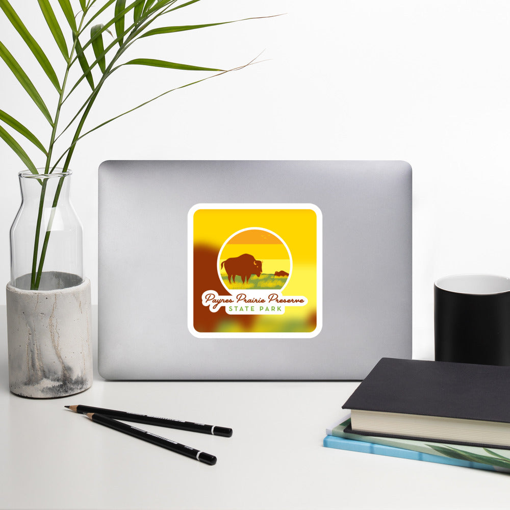 Load image into Gallery viewer, Paynes Prairie Preserve Sticker by AMLgMATD - Live Wildly 
