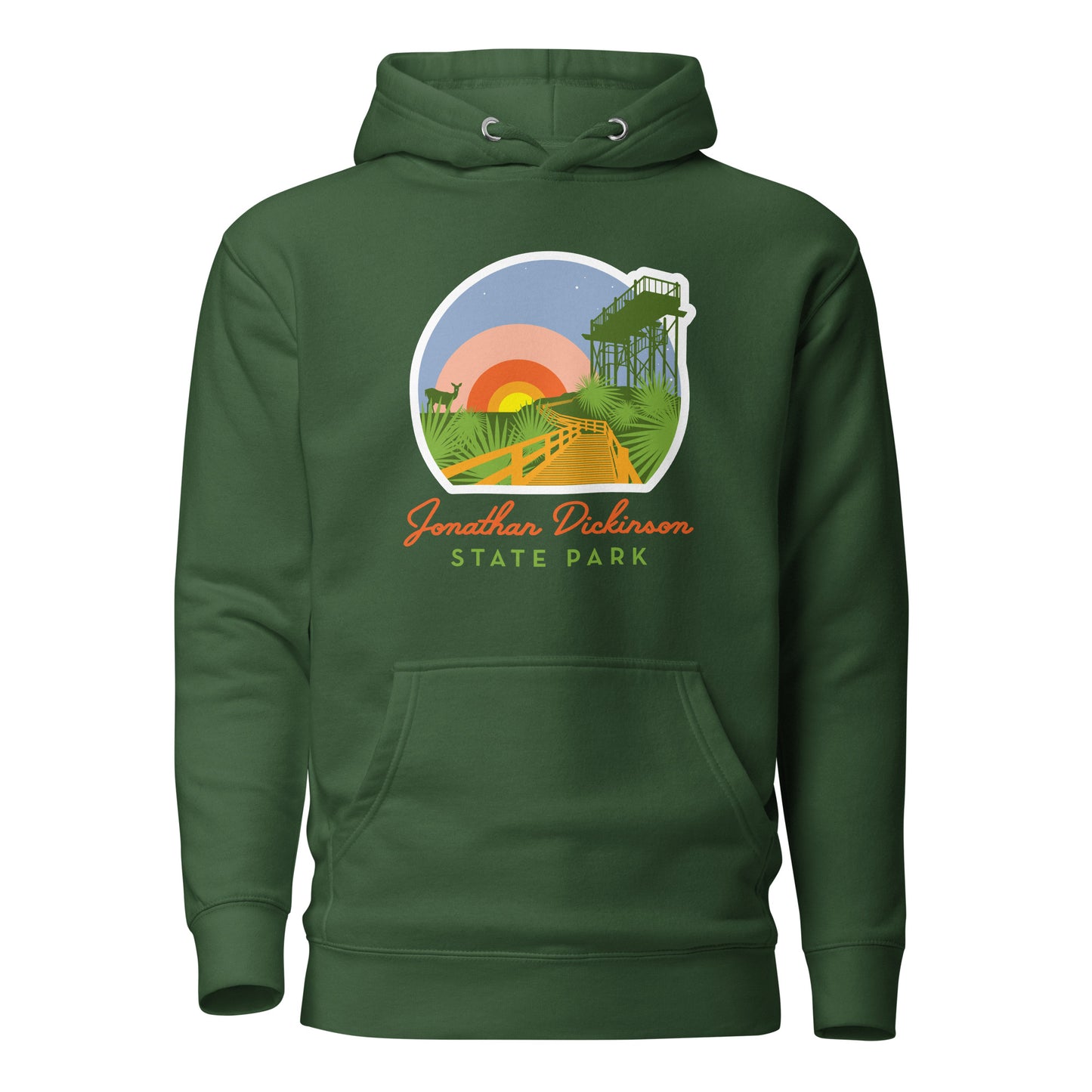 Jonathan Dickinson Unisex Hoodie by AMLgMATD - Live Wildly 