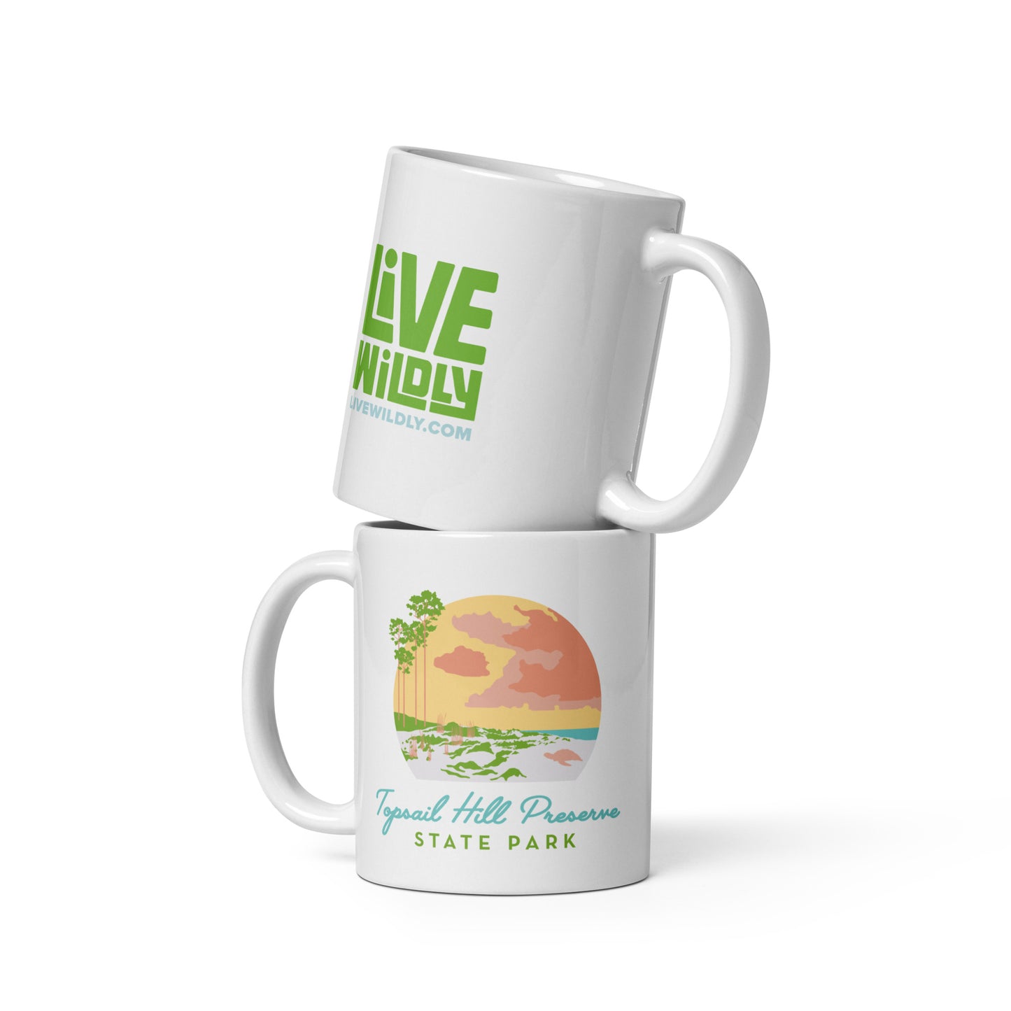Load image into Gallery viewer, Topsail Hill Preserve Mug by AMLgMATD - Live Wildly 
