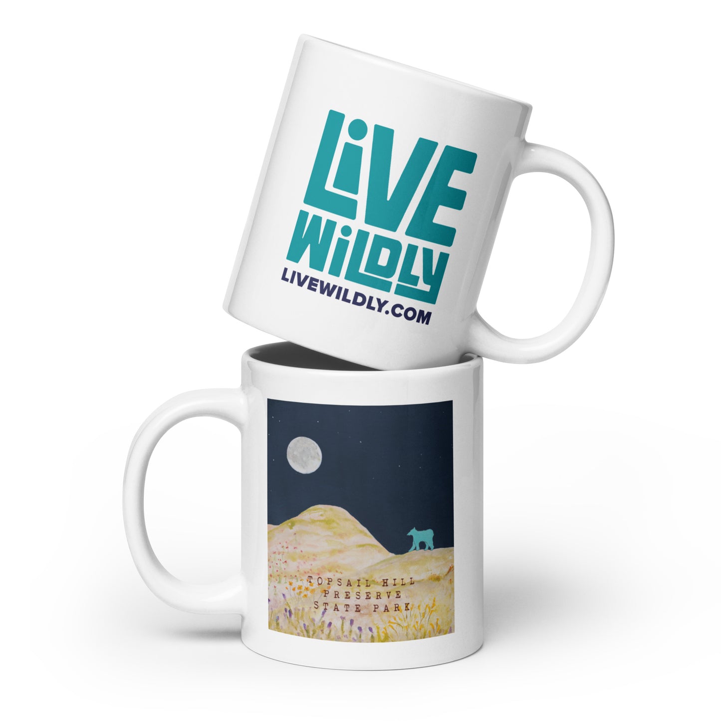 Topsail Hill Preserve Mug by Deborah Mitchell - Live Wildly 