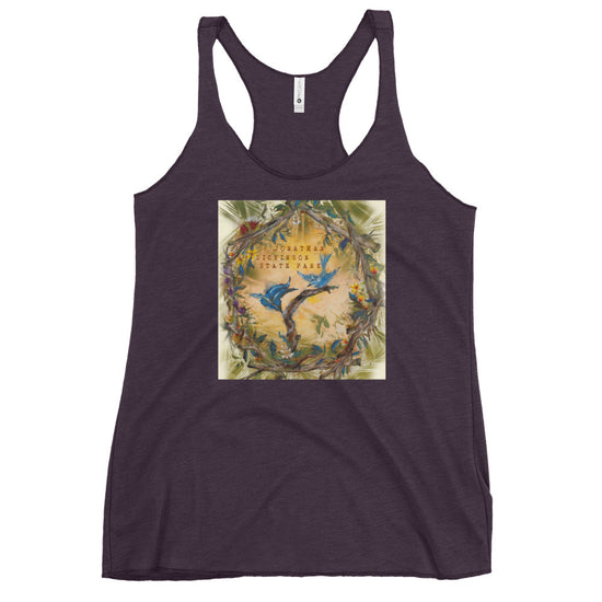 Load image into Gallery viewer, Front Purple - Jonathan Dickinson Tank by Deborah Mitchell - Live Wildly 
